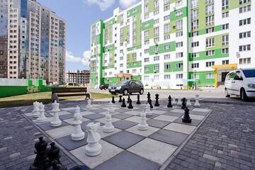 Фото номера Апартаменты с 1 спальней Апартаменты Scandinavian apartment on Marselskaya Street, Бесконтактное заселение г. Крыжановка 16